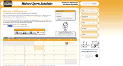 Desktop Screenshot of mwsports.com